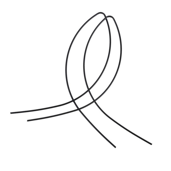 Jewelry - 5 for $25 Black Color Statement Ichthys Earrings